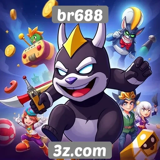 Variedade de jogos disponíveis no br688